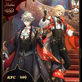 公式コラボグッズ KFC x『原神』コードネームK：砦奪回作戦 カーヴェ アルハイゼンアクリルスタンドセット