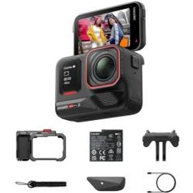 Insta360 Ace Pro2 ストリート撮影キット ミッドナイトブラック シングルバッテリー：スレート・グレー（CINSBBGA-ACEPRO244）