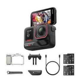 Insta360 Ace Pro2 ストリート撮影キット ミッドナイトブラック デュアルバッテリー：ムーンライト・シルバー（CINSBBGA-ACEPRO246）