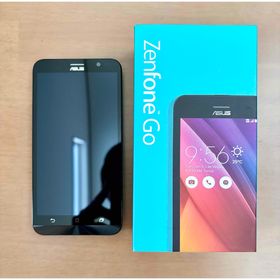 エイスース(ASUS)のSIMフリー ZenFone Go 16GB（箱・イヤフォン・充電ケーブル付き）(スマートフォン本体)