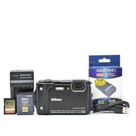 ニコン(Nikon)の1178＜良品＞ニコン Nikon COOLPIX W300 BK ブラック(コンパクトデジタルカメラ)