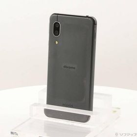 〔中古〕SHARP(シャープ) AQUOS sense3 64GB ブラック SH-02M docomoロック解除SIMフリー〔258-ud〕