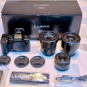 【美品】2月2日迄‼️LUMIX S5II（レンズ3本）Wキット+S18-40mm