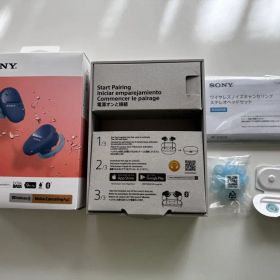 SONY WF-SP800N ワイヤレスイヤホン ブルー