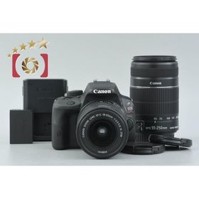 【中古】Canon キヤノン EOS Kiss X7 ダブルズームキット ブラック