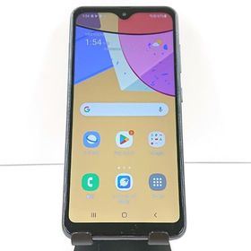 Galaxy A21 シンプル SCV49 au ブラック c16638
