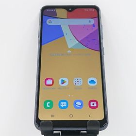 Galaxy A21 シンプル SCV49 au ブラック c16620