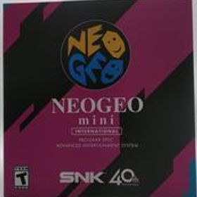 NEOGEO MINI NEOGEO MINI INTERNATIONAL SNK
