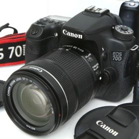 【中古】【美品】キヤノン EOS 70D EF-S18-135 IS STM レンズキット CA01-R4040-2P4 CANON キヤノン EFマウント EOS 一眼レフ APS-C