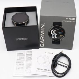 ガーミン(GARMIN)のGARMIN Venu 4 45mm 010-03014-30 Slate/Black スマートウォッチ ヴェニュー ガーミン 本体(腕時計(デジタル))