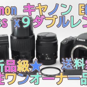 ★新品級④★新春初売りSALE★ Canon EOS Kiss x9 ダブル