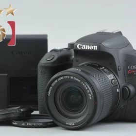 【中古】Canon キヤノン EOS Kiss X9i + EF-S 18-55mm f/4-5.6 IS STM シャッター回数僅少
