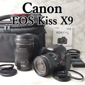 Canon EOS Kiss X9⭐️ダブルレンズ スマホ転送 Wi-Fi 高画質