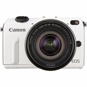 【中古】キヤノン Canon EOS M2 EF-M18-55 IS STM レンズキット ホワイト
