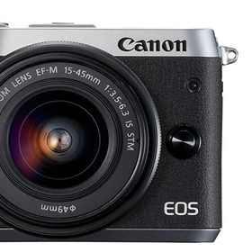 【中古】Canon キヤノン EOS M6 ダブルズームキット シルバー
