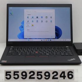 Lenovo ThinkPad T14 Gen2 Ryzen 5 PRO 5650U 2.3GHz/8GB/512GB(SSD)/14W/FHD(1920x1080)/Win11 【559259246】
