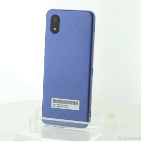ソフマップ 〔中古品〕 かんたんスマホ4 128GB ネイビー A402ZT Y!mobile SIMフリー【377】