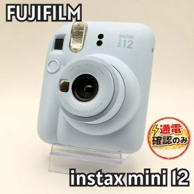【美品】FUJIFILM instax mini 12 チェキ 113-6-95