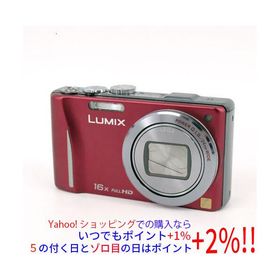 【中古】Panasonic LUMIX DMC-TZ20-R レッド/1410万画素