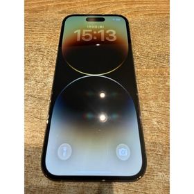 【中古正常品】iPhone14Pro 256GB ゴールド 正規SIMフリー MQ173J/A A274
