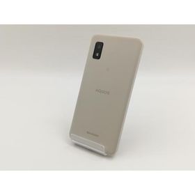 【中古】SHARP 楽天モバイル 【SIMフリー】 AQUOS wish アイボリー 4GB 64GB SH-M20【ECセンター】保証期間１ヶ月【ランクC】
