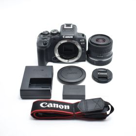 B#11100 Canon ミラーレス一眼カメラ EOS R10 レンズキット(RF-S18-45)ブラック/APS-C/EOSR10-1845ISSTMLK