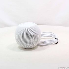 〔中古〕Apple(アップル) HomePod mini ホワイト MY5H2J／A〔262-ud〕