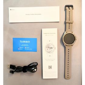 ティックウォッチ(TicWatch)のTicwatch pro5 アッシュグレー(腕時計(デジタル))