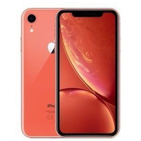 アップル(Apple)のバッテリー90%以上 iPhoneXR 64GB コーラル SIMフリー 本体 Aランク スマホ iPhone XR アイフォン アップル apple 【送料無料】 ipxrmtm958b(スマートフォン本体)