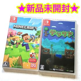 ニンテンドースイッチ(Nintendo Switch)の【新品】Switchマインクラフト テラリア 2点(家庭用ゲームソフト)