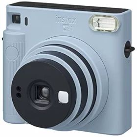 【中古】富士フイルムFUJIFILM インスタントカメラ "チェキスクエア"instax SQUARE SQ1 グレイシャーブルー INS SQ 1 BLUE