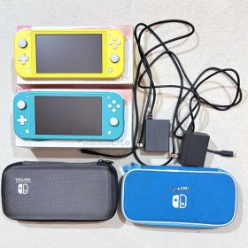 Nintendo Switch Lite 本体・箱・充電器・ケース 2台セット