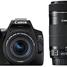 【中古】(非常に良い)Canon キヤノン デジタル一眼レフカメラ EOS Kiss X10ブラック・ダブルズームキット EOSKISSX10BK-WKIT-A