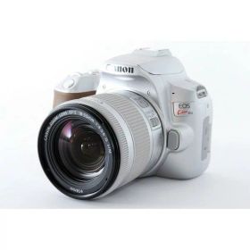 【中古】キヤノン Canon EOS Kiss X10 レンズキット シルバー 美品 バリアングルモニター搭載