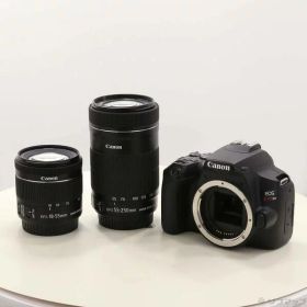 【中古】Canon(キヤノン) EOS Kiss X10 ダブルズームキット ブラック 【262-ud】