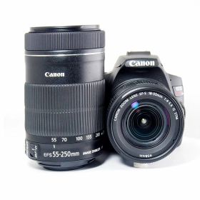 【中古】 (キヤノン) Canon EOS Kiss X10 Wズームキット【中古カメラ デジタル一眼】 ランク：AB