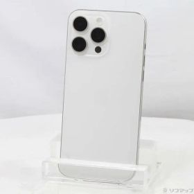 ソフマップ 〔中古品〕 iPhone15 Pro Max 256GB ホワイトチタニウム MU6Q3J／A SIMフリー【352】