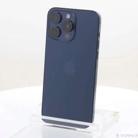 ソフマップ 〔中古品〕 iPhone15 Pro Max 512GB ブルーチタニウム MU6X3J／A SIMフリー【348】