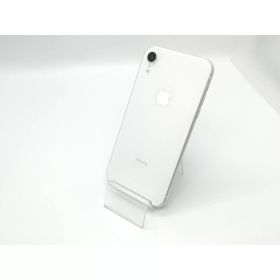 【中古】Apple 国内版 【SIMフリー】 iPhone XR 64GB ホワイト MT032J/A【アリオ倉敷】保証期間1ヶ月【ランクB】