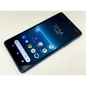 セイモバイル★【中古Bランク】SIMフリーAU Xperia Ace III SOG08 ブルー