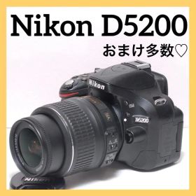 ✨長時間の撮影に✨Nikon D5200✨シングルレンズ✨高画質✨入門モデル