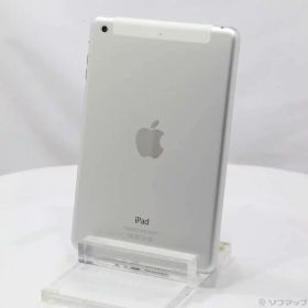 【中古】Apple(アップル) iPad mini 2 32GB シルバー ME824J／A SIMフリー 【348-ud】
