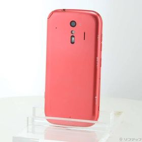 〔中古〕FUJITSU(富士通） らくらくスマートフォン 32GB ピンク F-42A docomoロック解除SIMフリー〔269-ud〕