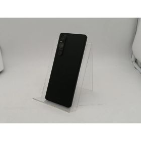【中古】SONY au 【SIMフリー】 Xperia 1 V ブラック 12GB 256GB SOG10【なんば】保証期間1ヶ月【ランクC】