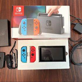 【美品】Nintendo Switch 本体 ネオンブルー・ネオンレッド