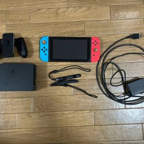 Nintendo Switch 本体 青/赤 Joy-Con 付属品1式完品