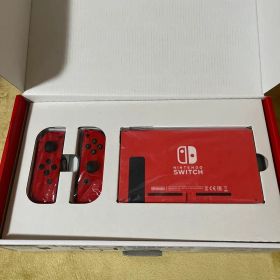 極美品 動作品 マリオレッド×ブルー スイッチ HAC-001(-01) 本体