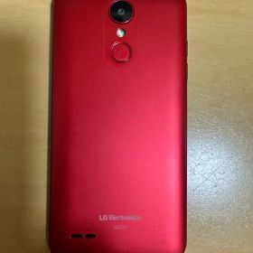 LG Electronics LGV36 スマホ 本体 レッド