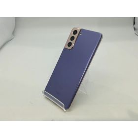 【中古】SAMSUNG au 【SIMロック解除済み】 Galaxy S21 5G ファントムバイオレット 8GB 256GB SCG09【大須アメ横】保証期間1ヶ月【ランクC】