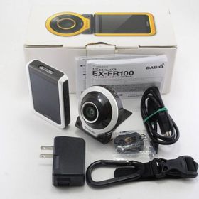 CASIO デジタルカメラ EXILIM EX-FR100WE カメラ部/モニター部分離 フリースタイルカメラ EXFR100 ホワイト